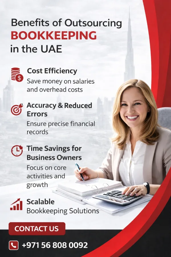 Benefits of Outsourcing Bookkeeping in UAE