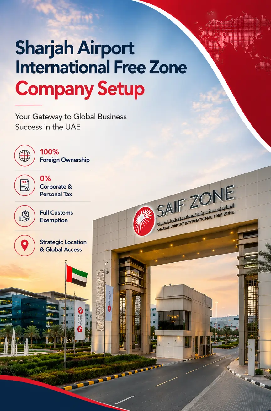 Sharjah Airport International Free Zone (SAIF Zone) Company Setup