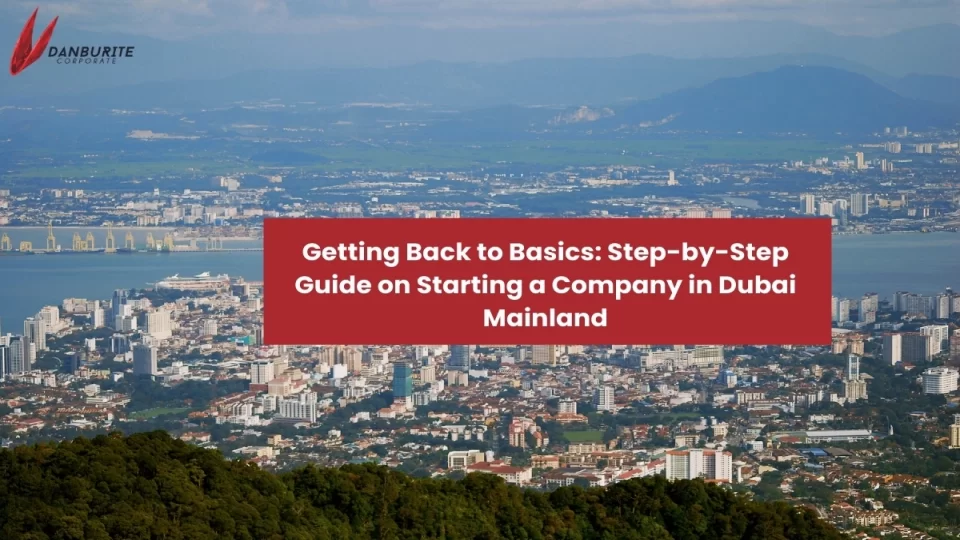 Getting Back to Basics: Step-by-Step Guide on Starting a Company in Dubai Mainland
