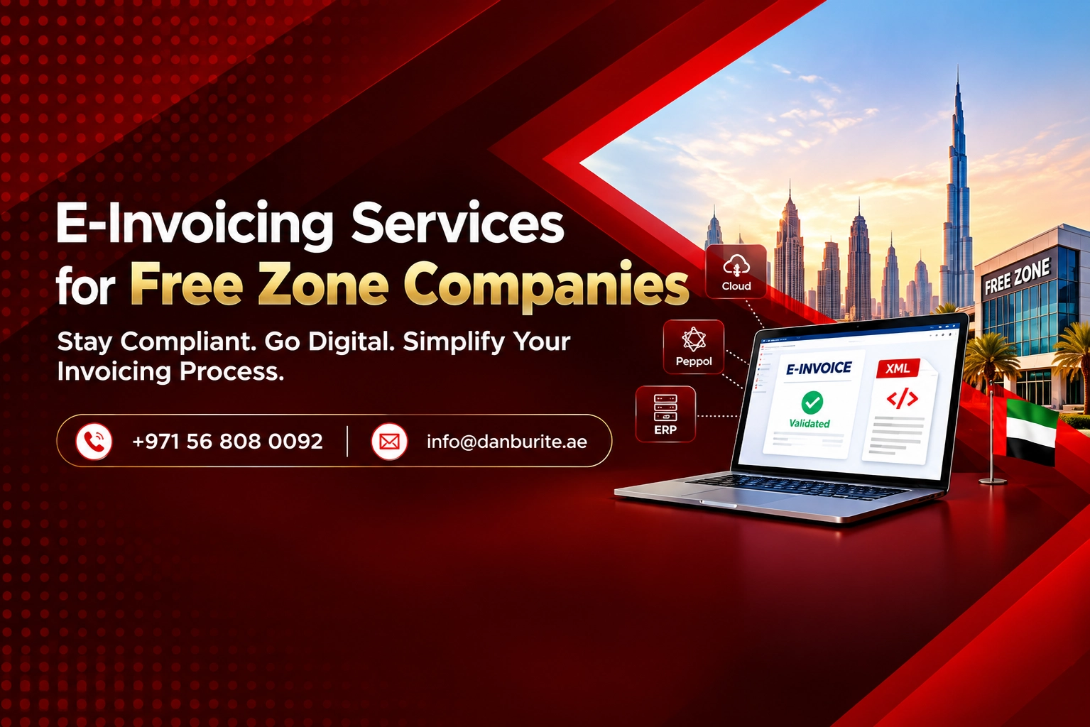 E-Invoicing Services for Free Zone Companies UAE