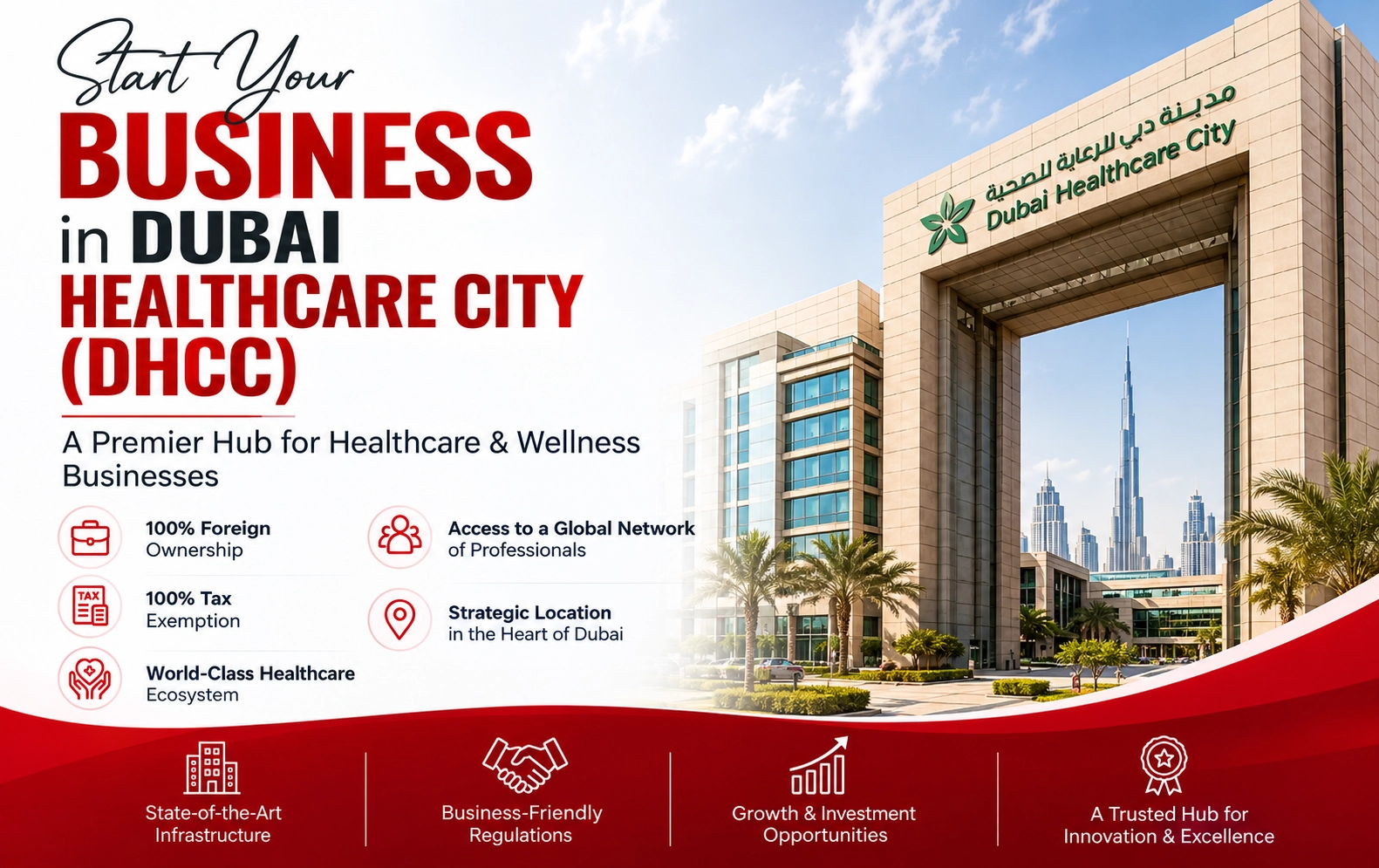 Dubai Healthcare City (DHCC) Business Setup